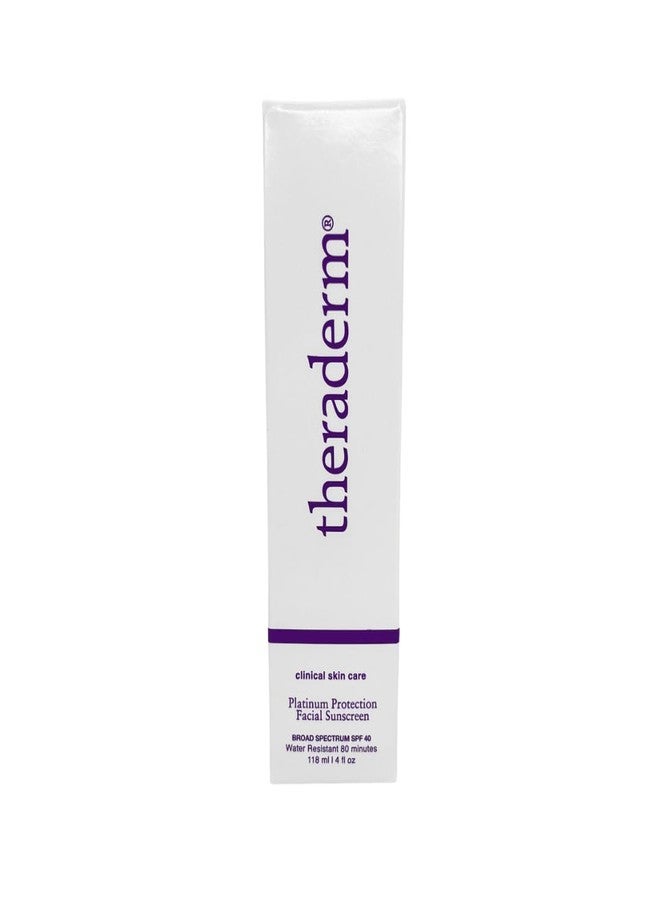 THERADERM Platinum Protection Facial Sunscreen (4 oz) - Image 2